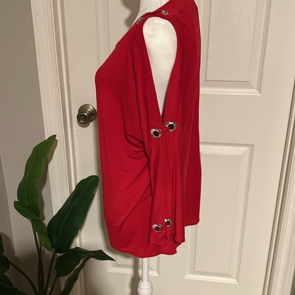 Cable and Gauge cold should long sleeve red size large shirt - Picture 2 of 5